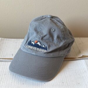 Life is Good Men’s Gray Cap